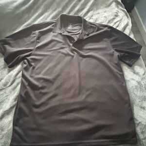 Men's Black Polo Shirt - Lightweight Short Sleeve